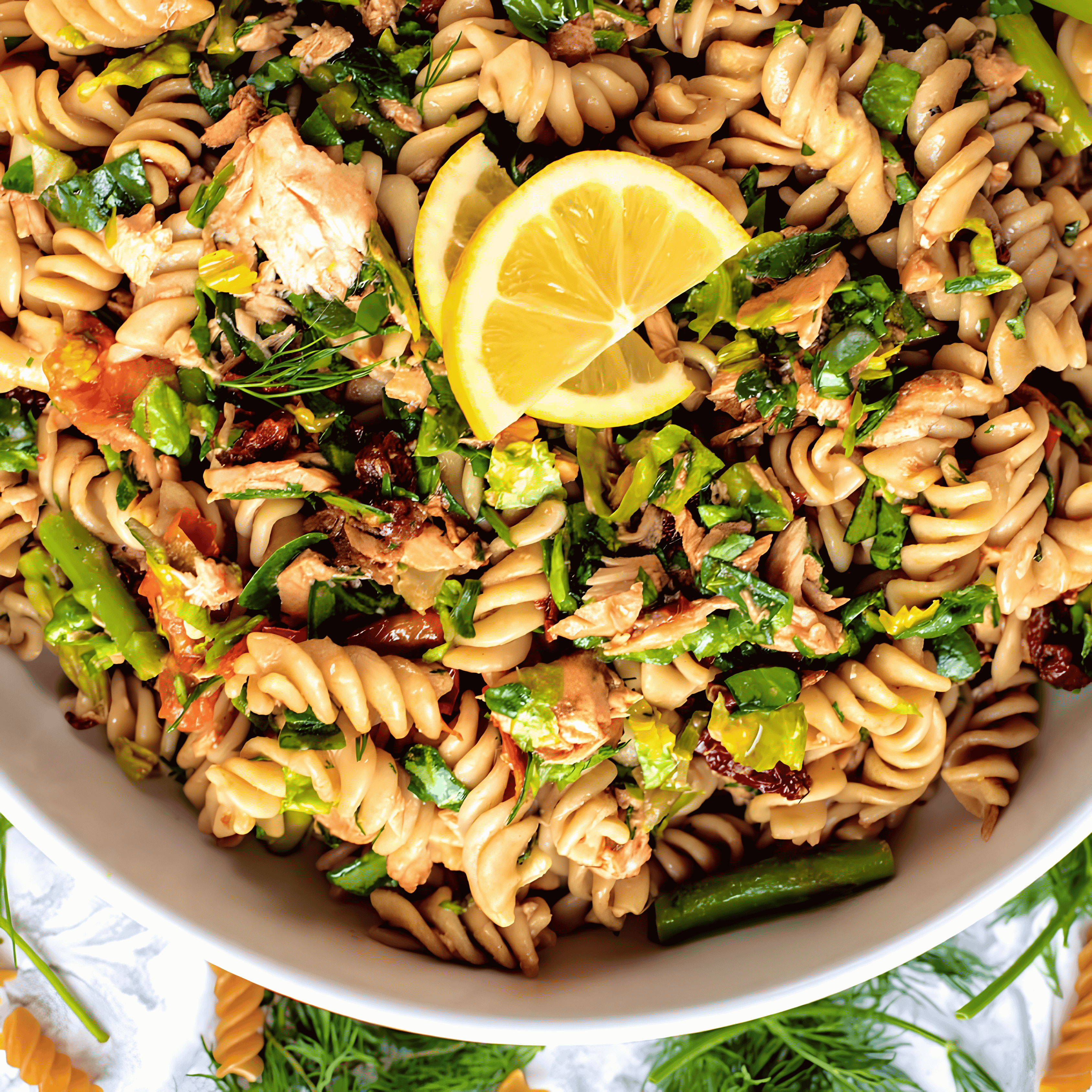 Quick Salmon Pasta