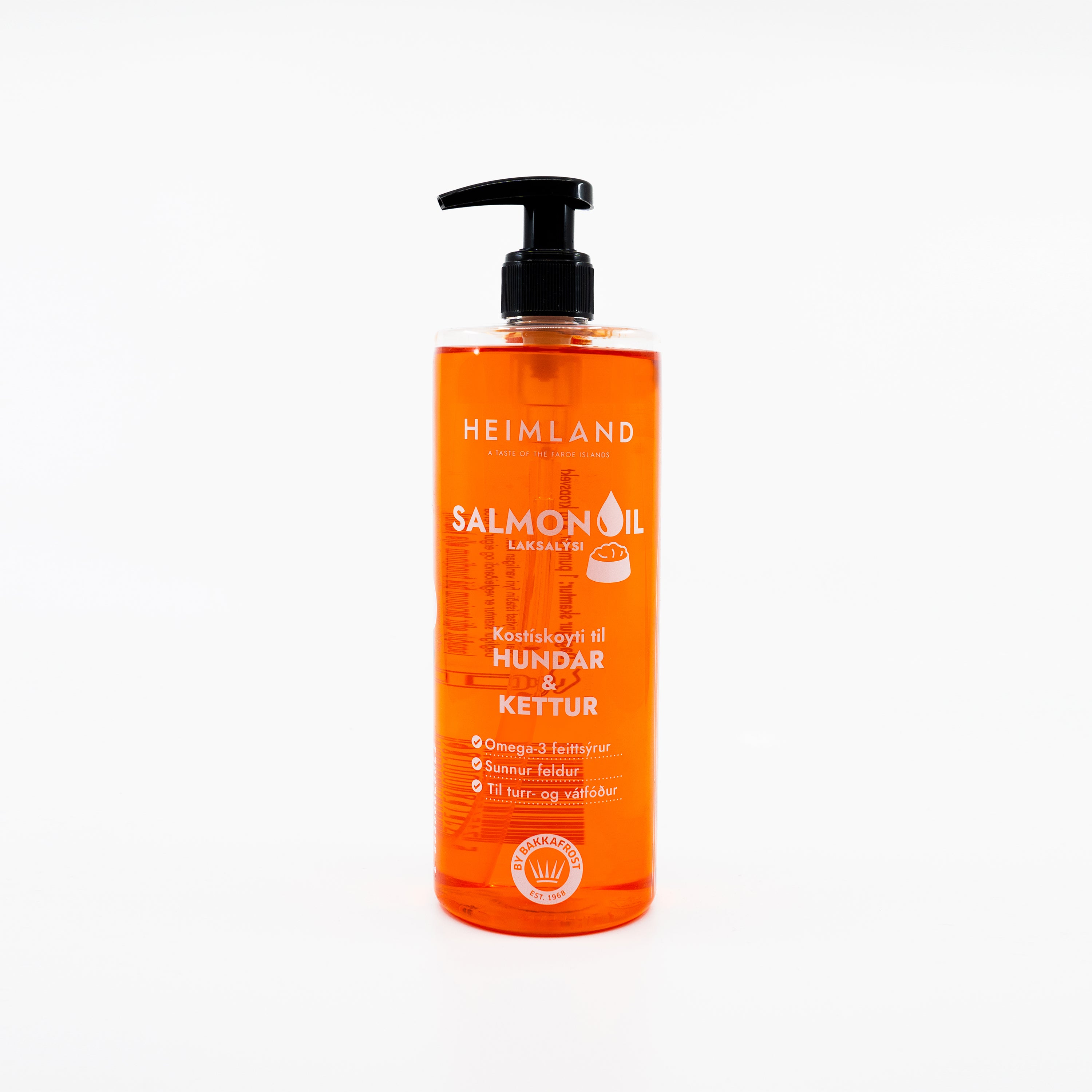 Laksalýsi til hundar og kettur